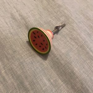 Anthropologie; watermelon knob